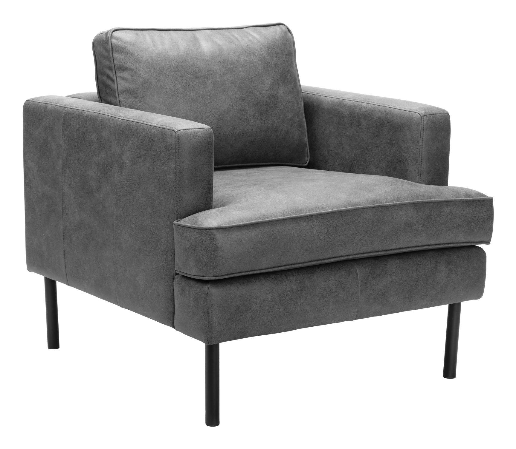 Decade Vintage Gray Armchair