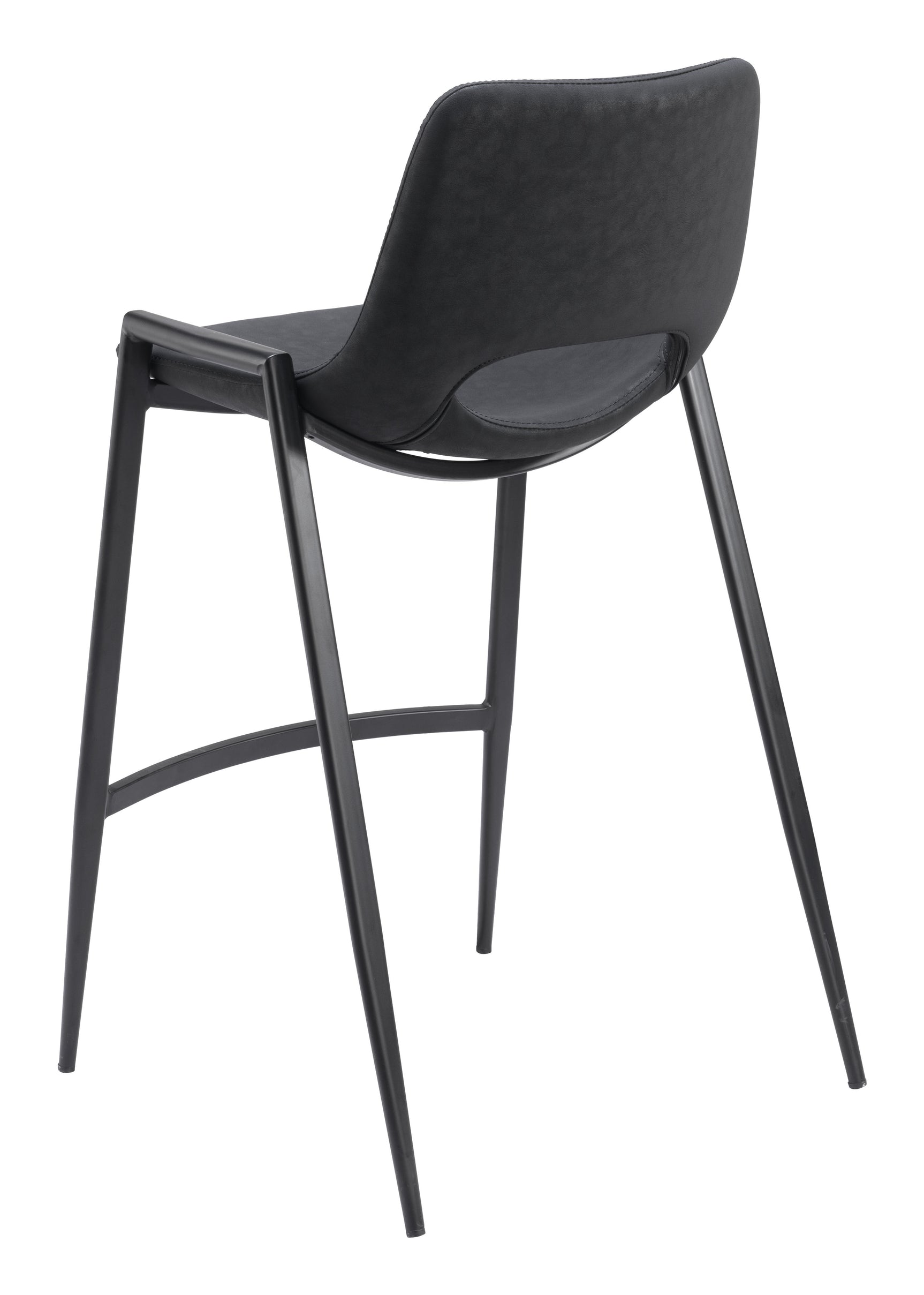 Desi Black Counter Stool (Set of 2)