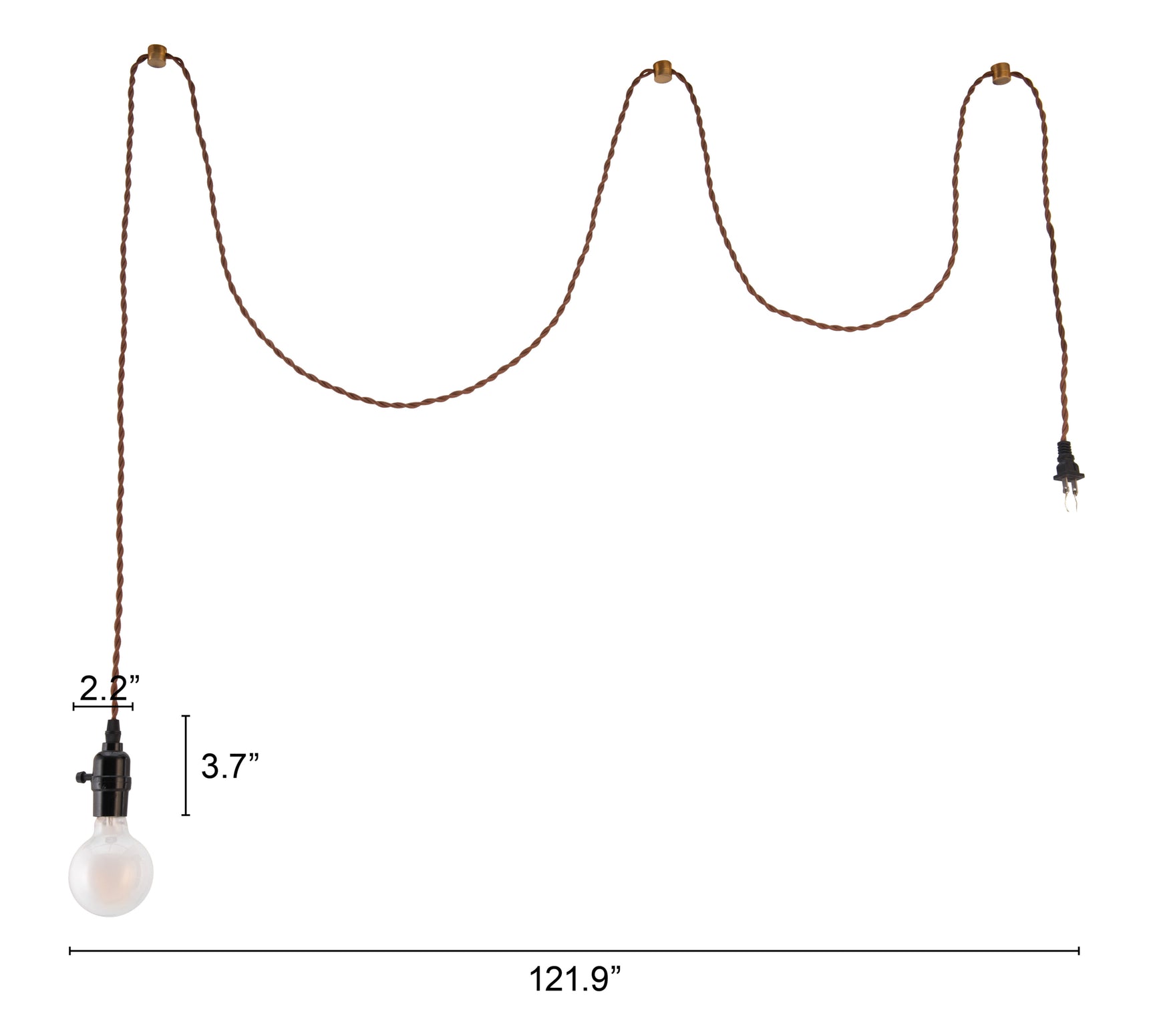 Molly Black Ceiling Lamp