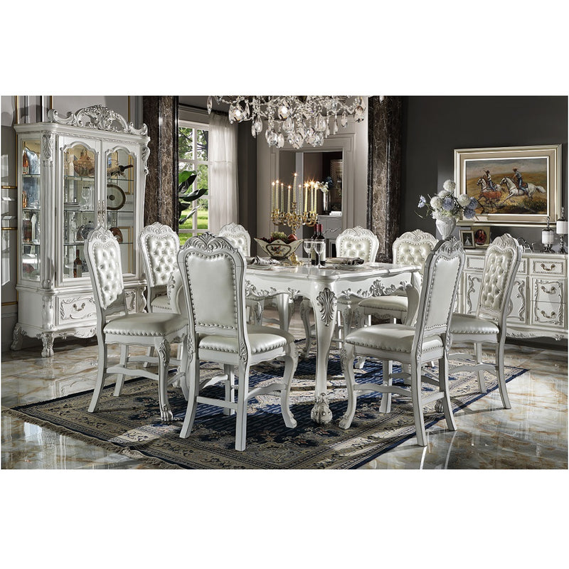 Dresden White Counter Height Table - Ornate Home