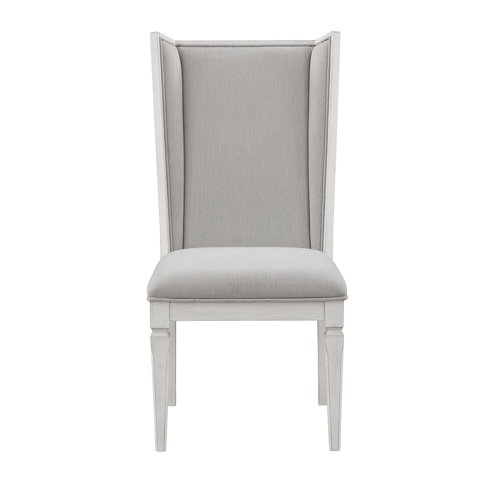 Katia Light Gray/Weathered White Hostess Chair (Set of 2)