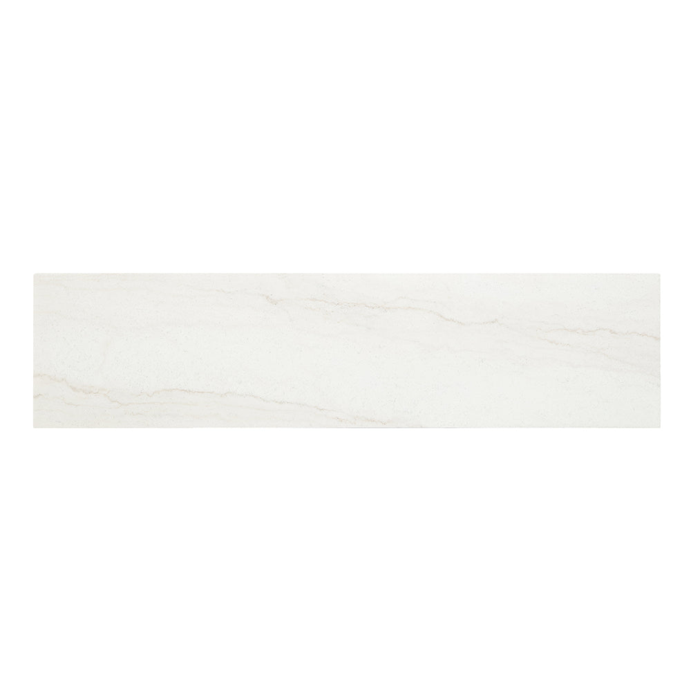 Edwyn Natural Marble Top/Espresso Server w/Natural Marble Top & Fireplace