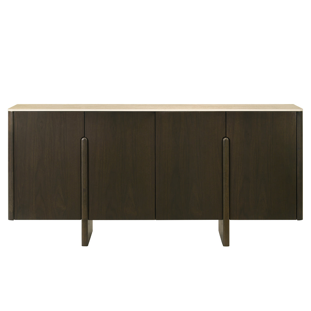 Davita Ceramic Top/Walnut Server