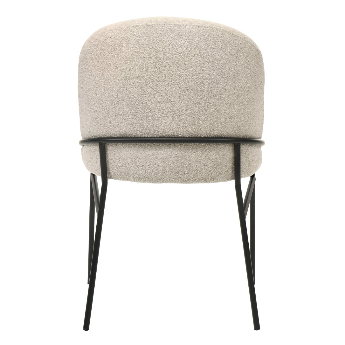 Lark Chenille/Black Side Chair (Set of 2)