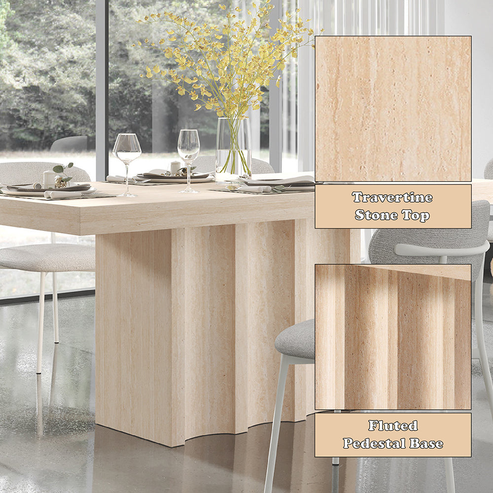 Inca Beige Dining Table