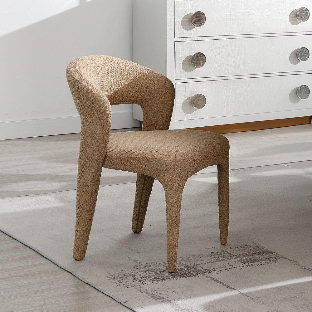 Lidi Light Brown Side Chair (Set of 2)