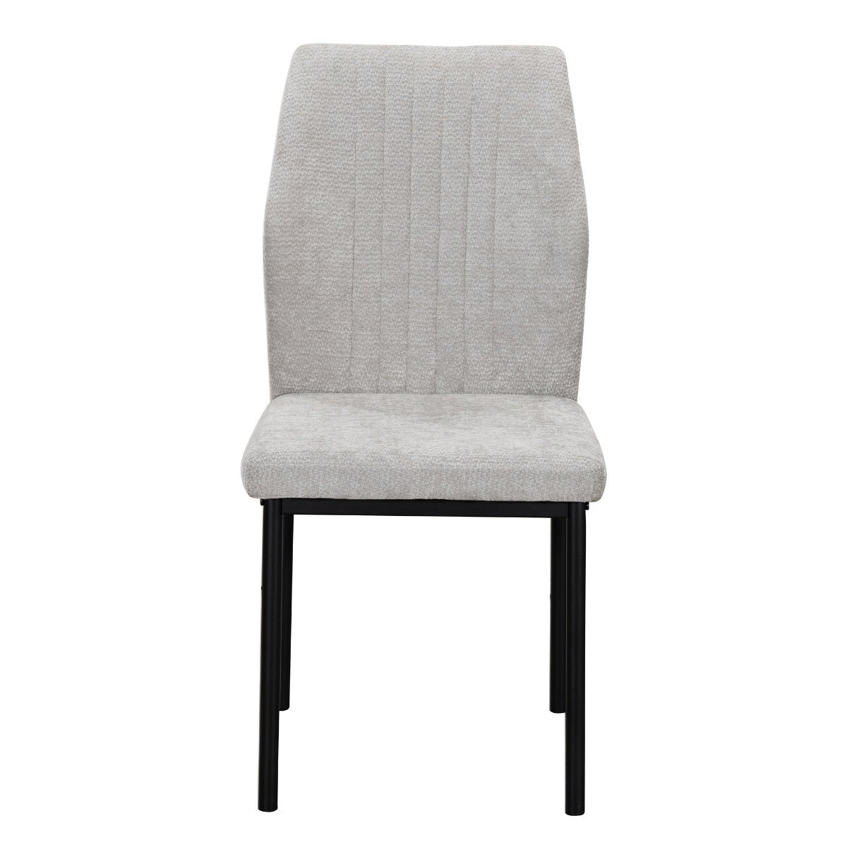 Leander Gray Side Chair (Set-2)