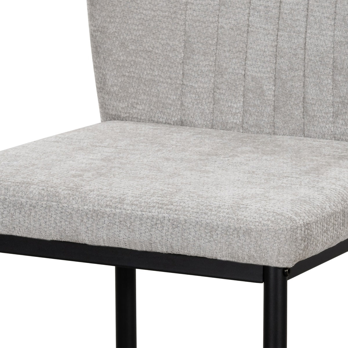 Leander Gray Side Chair (Set-2)
