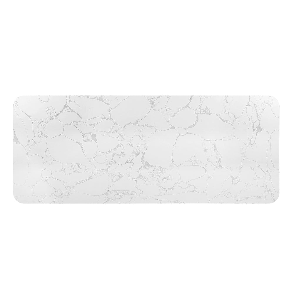 Clayten Engineering Natural Marble Top/Espresso Dining Table