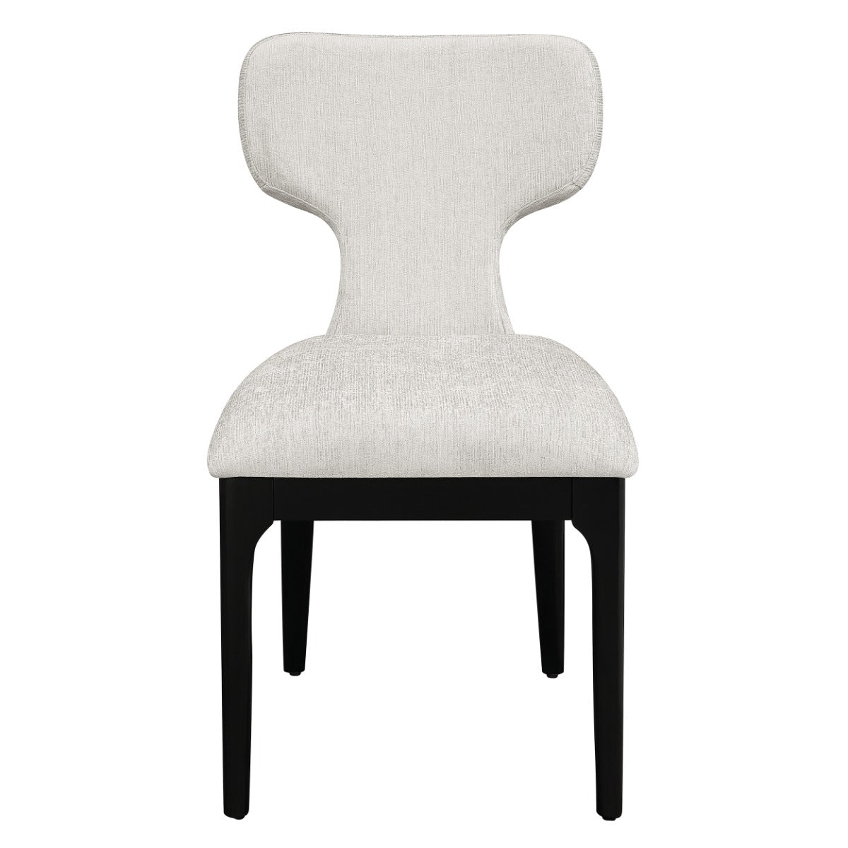 Koen Beige/Black Upholstered Side Chair (Set of 2)