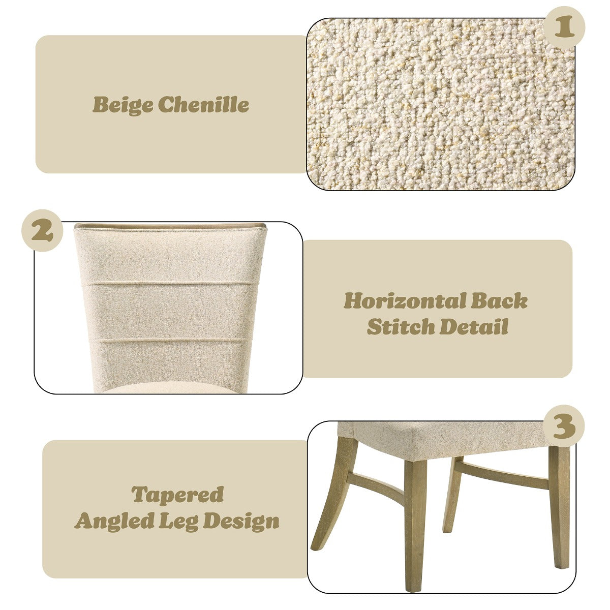 Olinda Linen Side Chair (Set of 2)