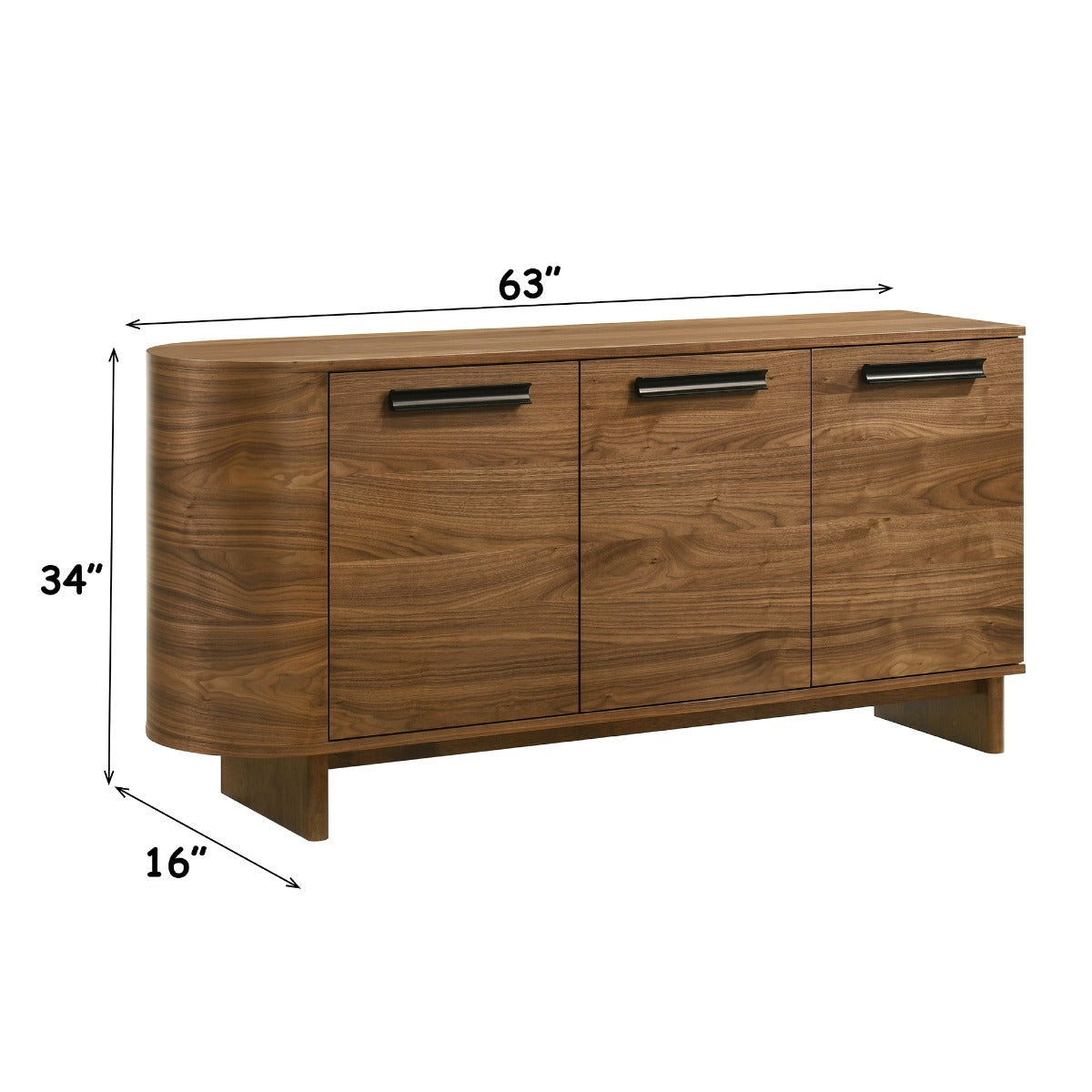 Kyree Walnut Server