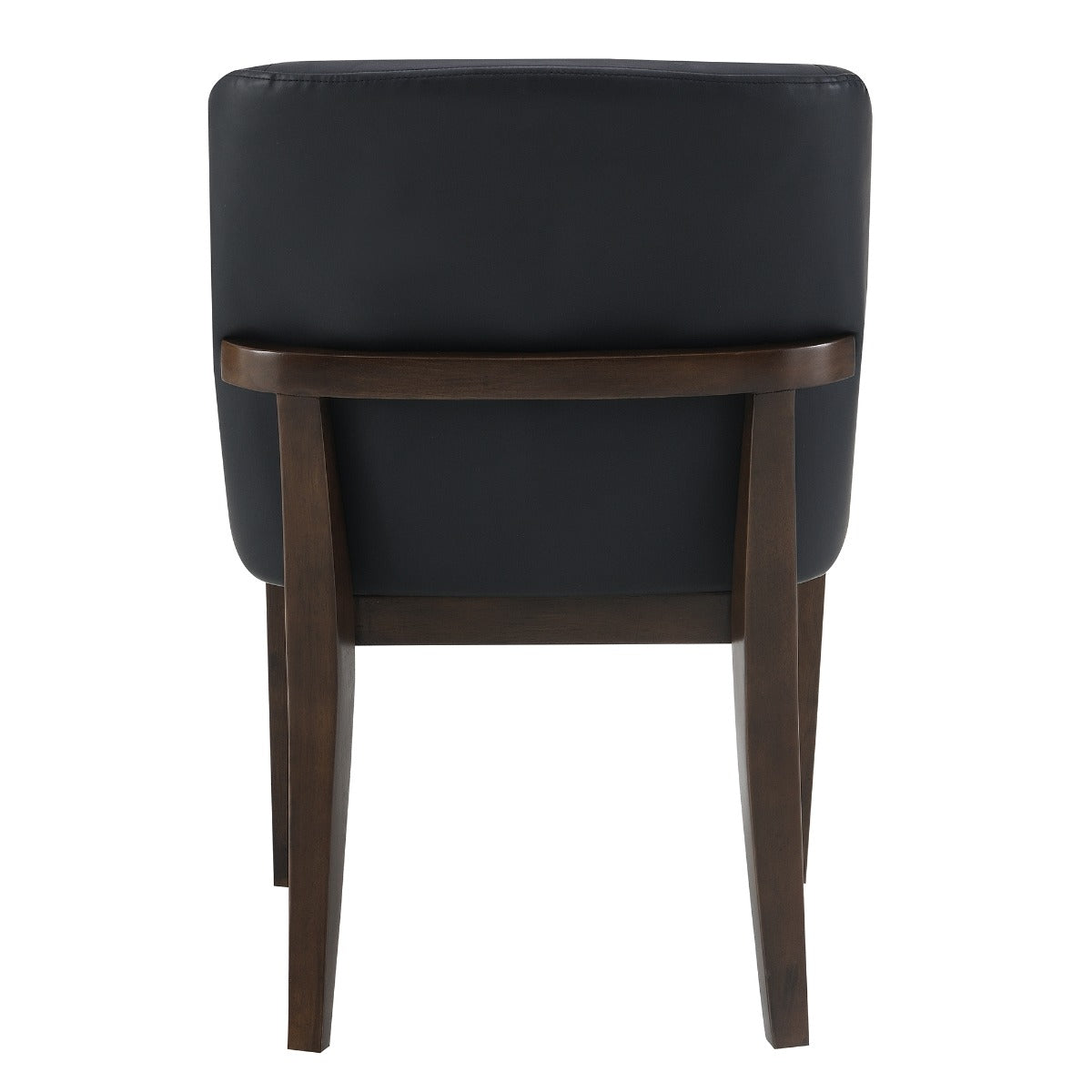 Estella Black/Walnut Side Chair (Set of 2)