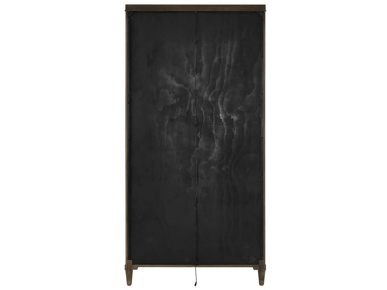 Montclair Cocoa Glass Doors Cabinet