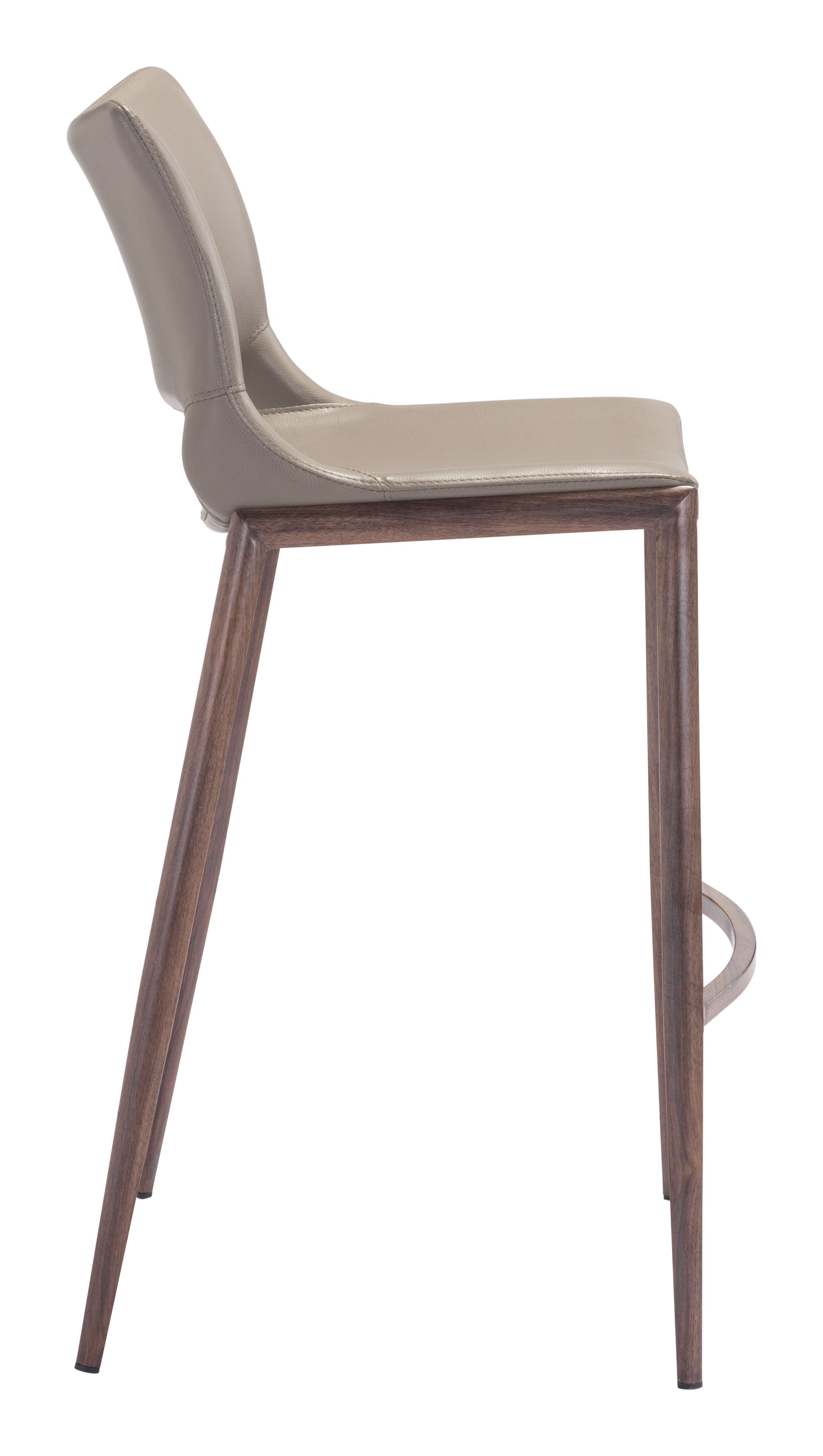 Ace Brown & Walnut Barstool (Set of 2)