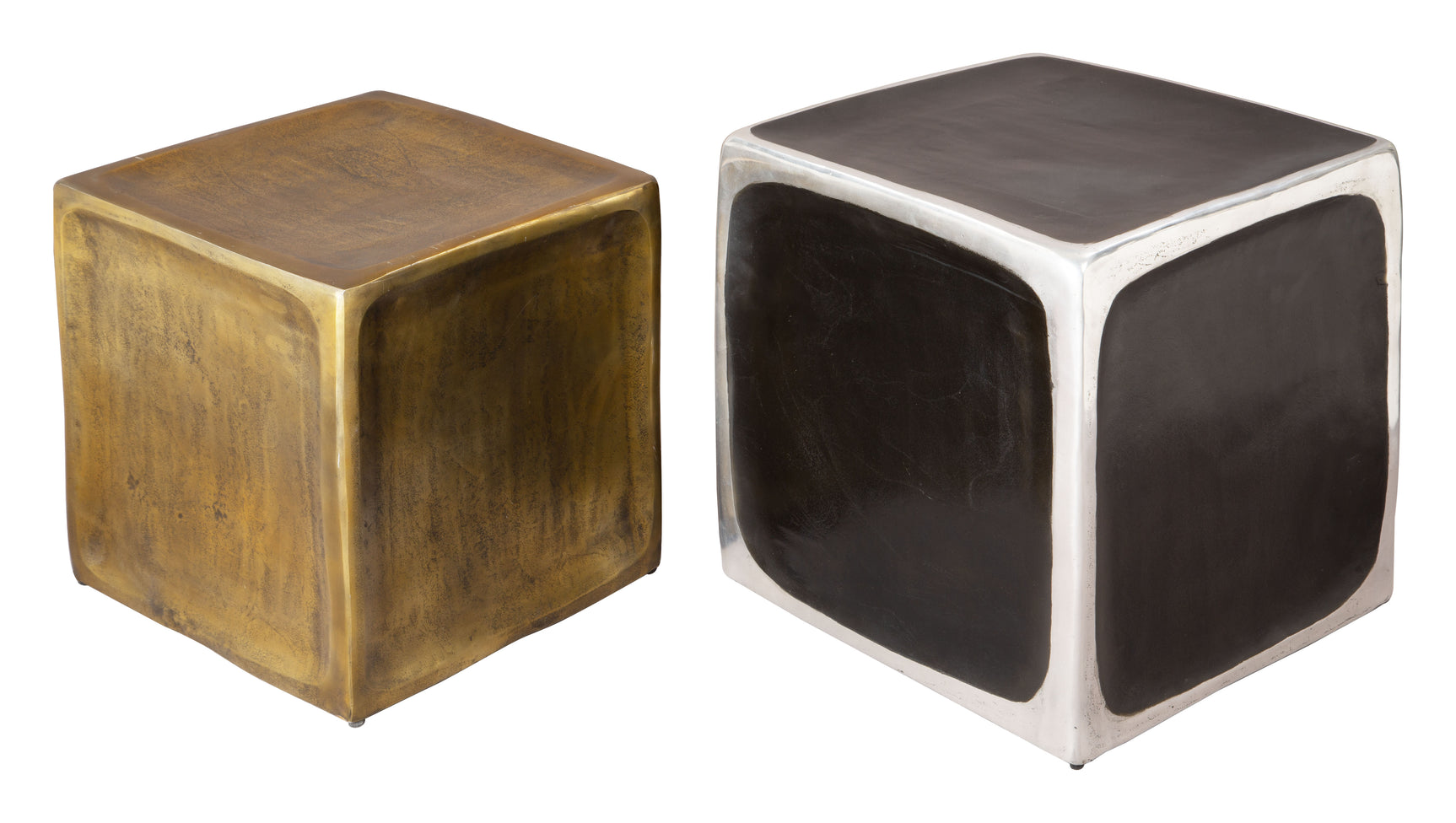 Brics Multicolor Side Table Set (2-Piece)