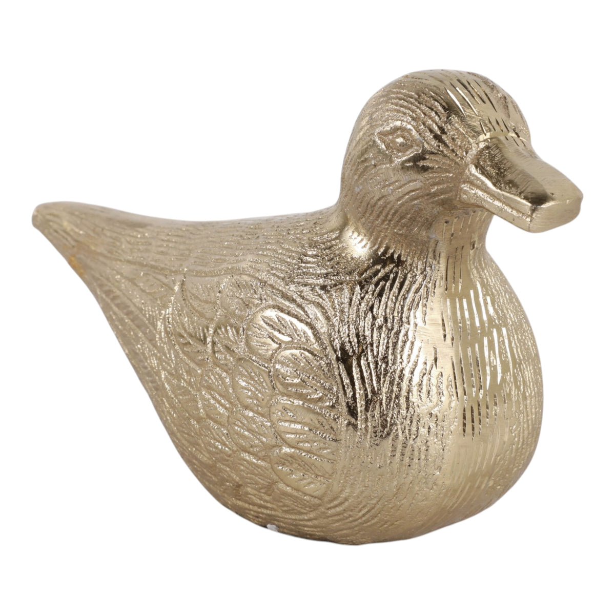 Collegeville Gold Duck Figurine