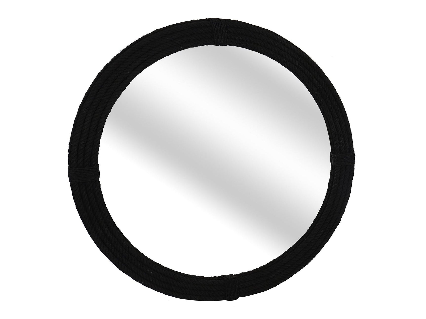 Port Black Wall Mirror