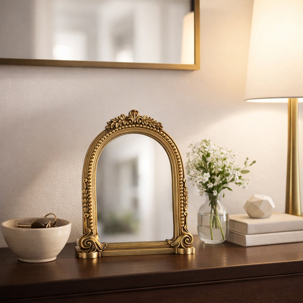 Rushmoor Gold/Clear Decor