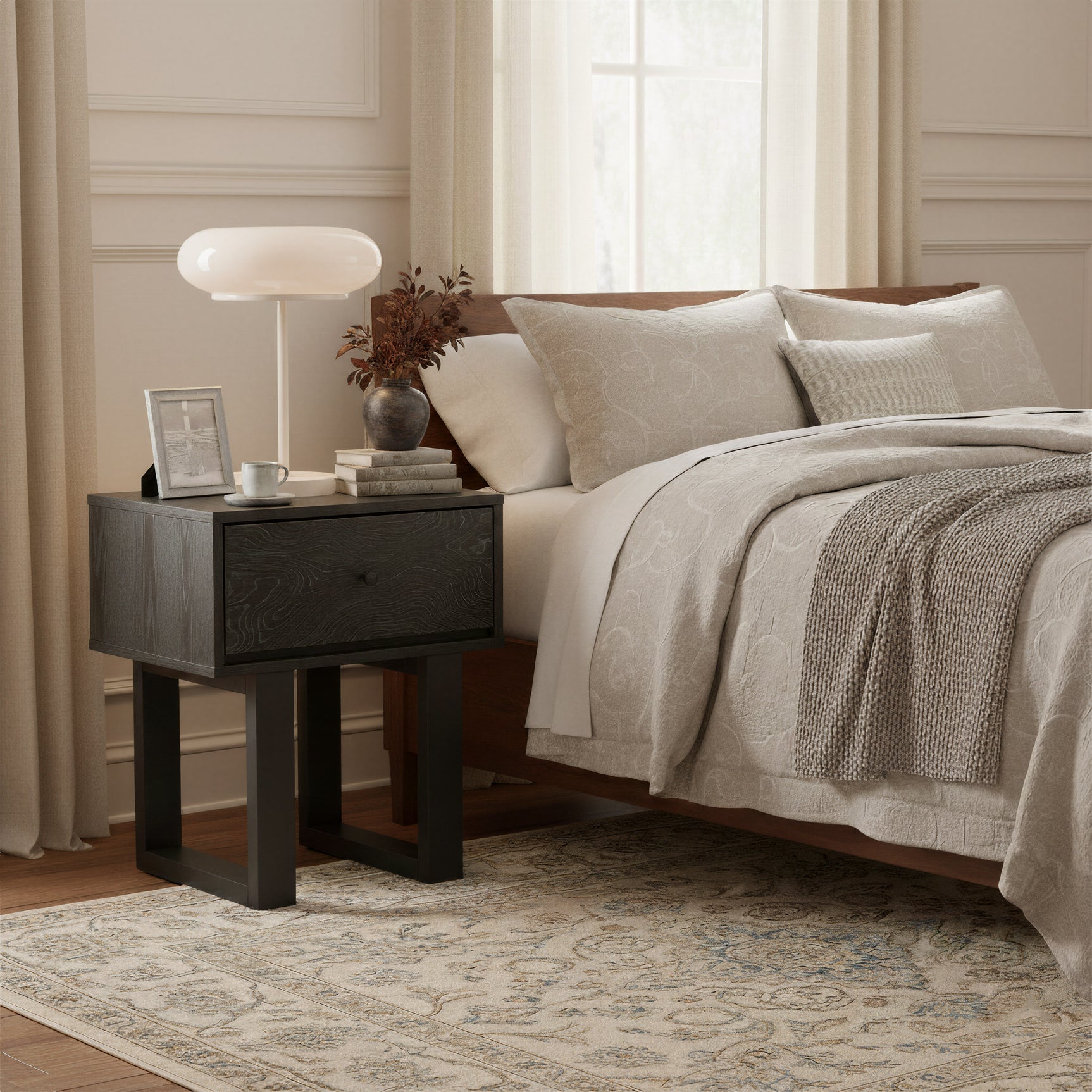 Munk Beige Table Lamp