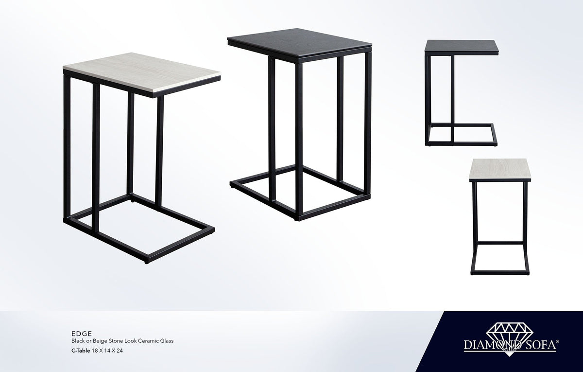 Edge Side Table - Ornate Home