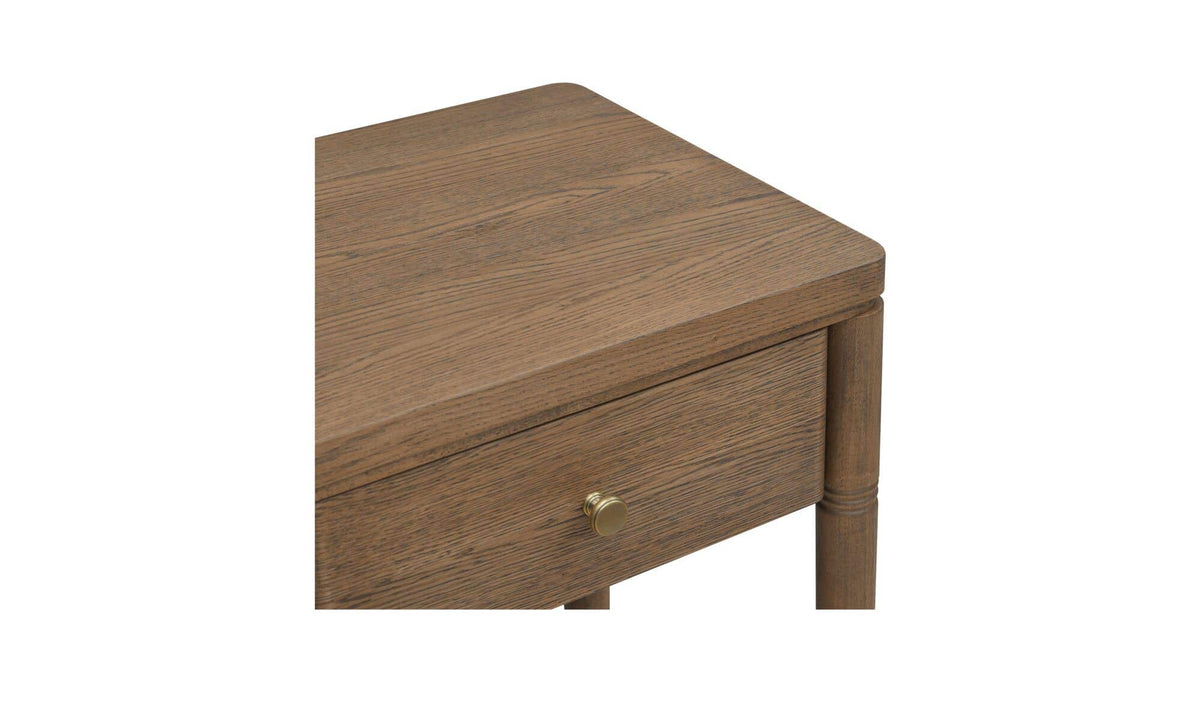 Evermore Natural Console Table Brown