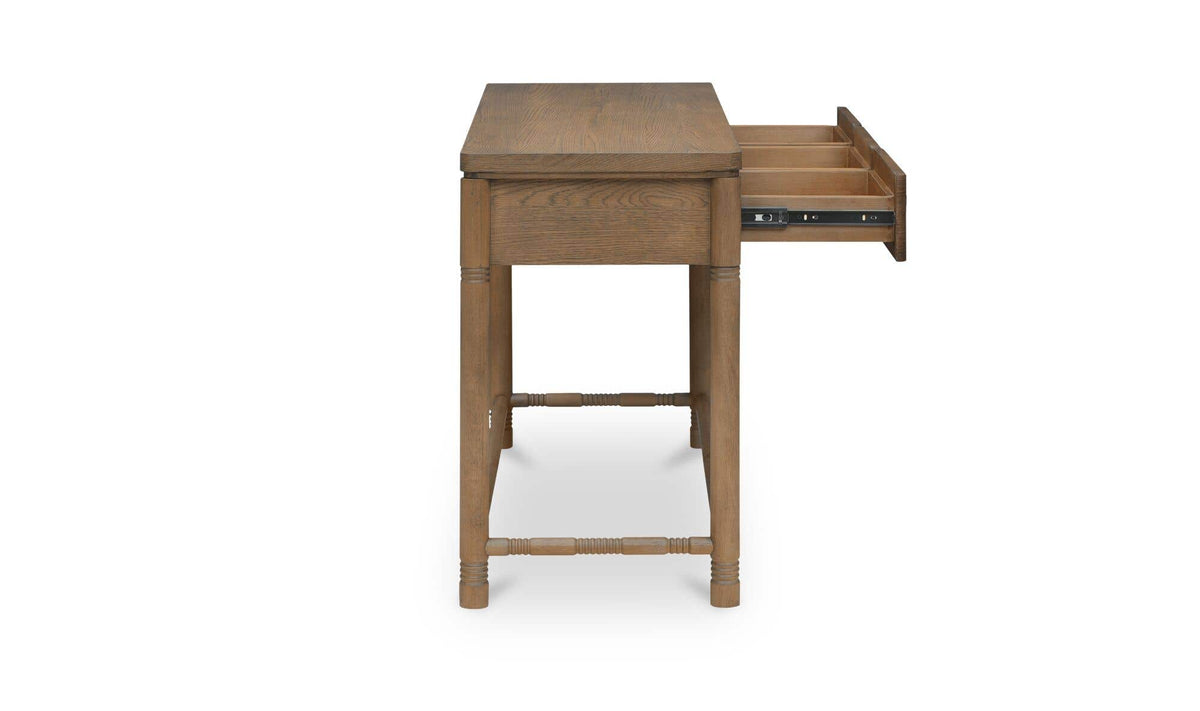 Evermore Natural Console Table Brown