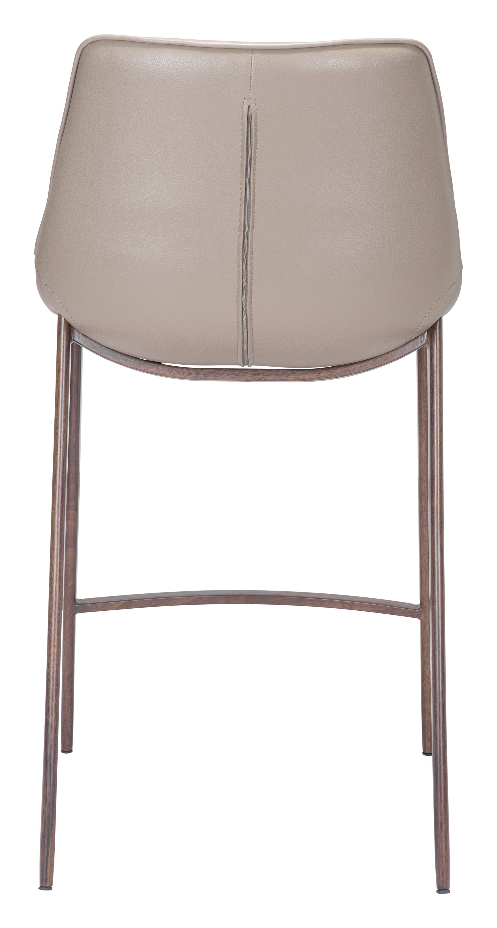Magnus Brown & Walnut Counter Stool (Set of 2)