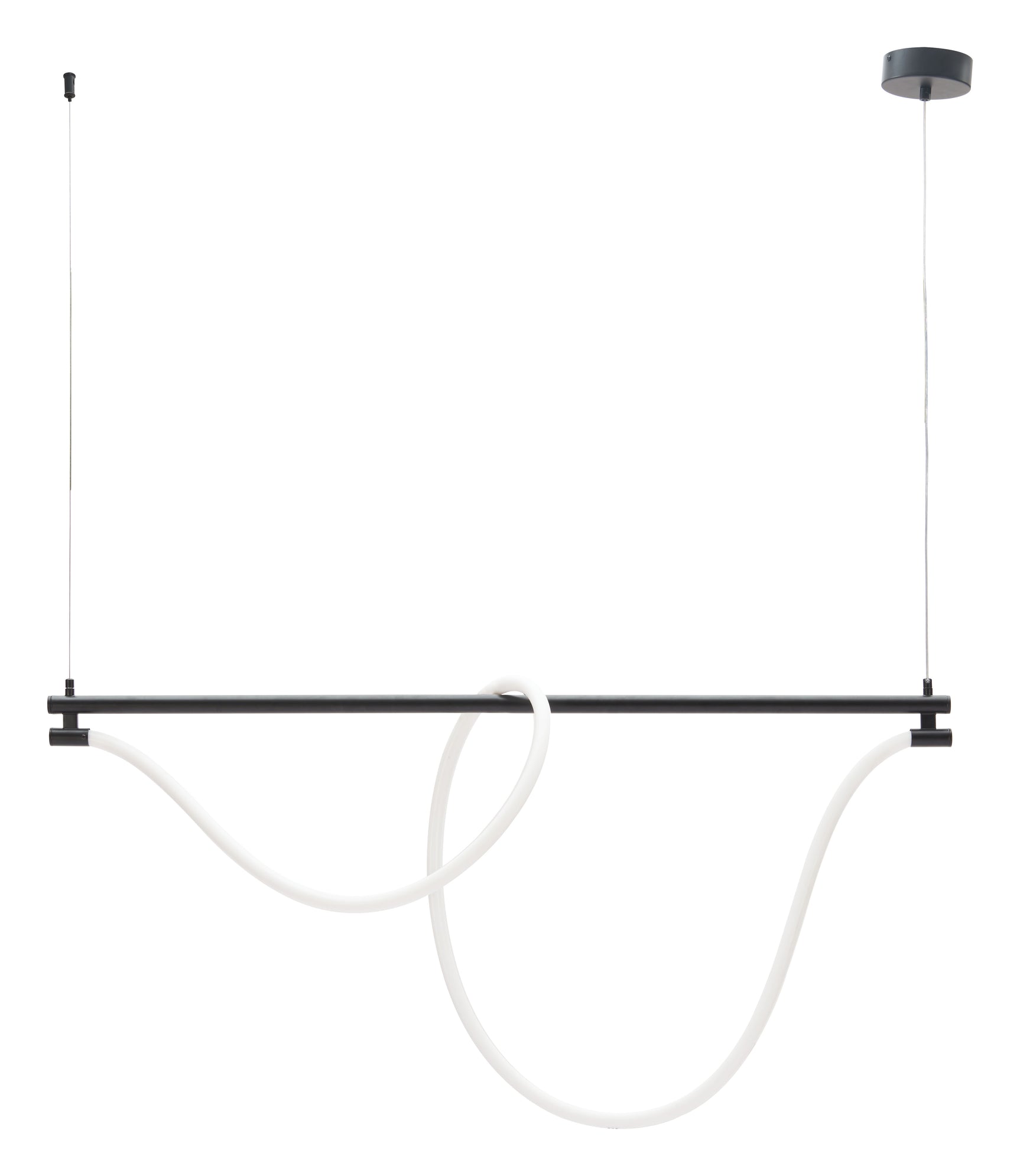 Adder Black Ceiling Lamp