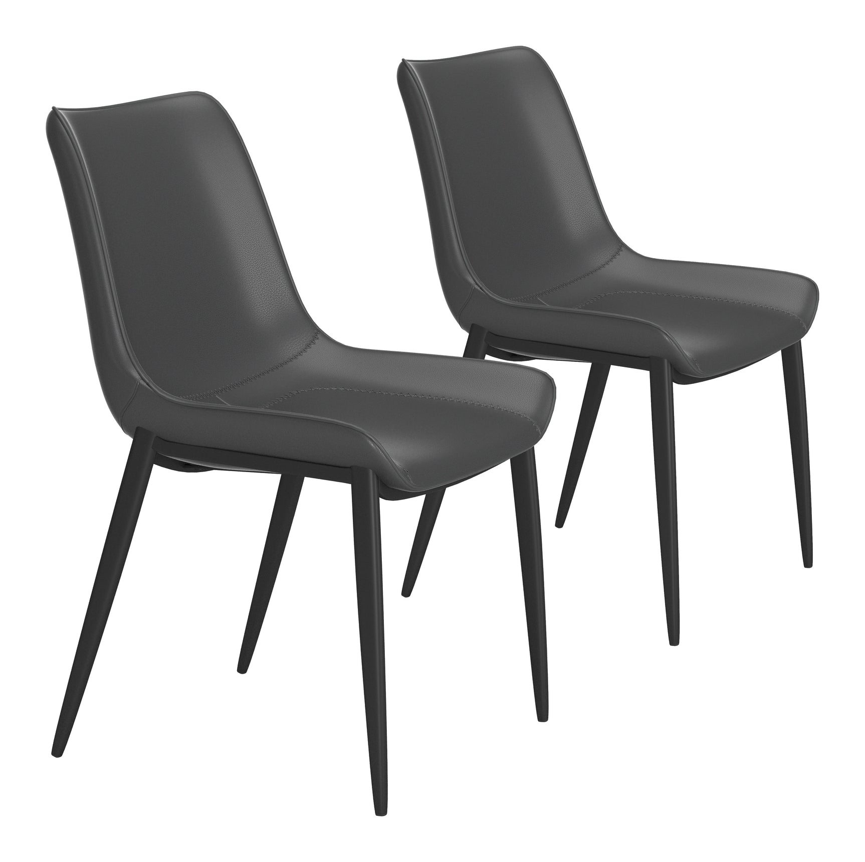 Magnus Black Dining Chair (Set of 2)