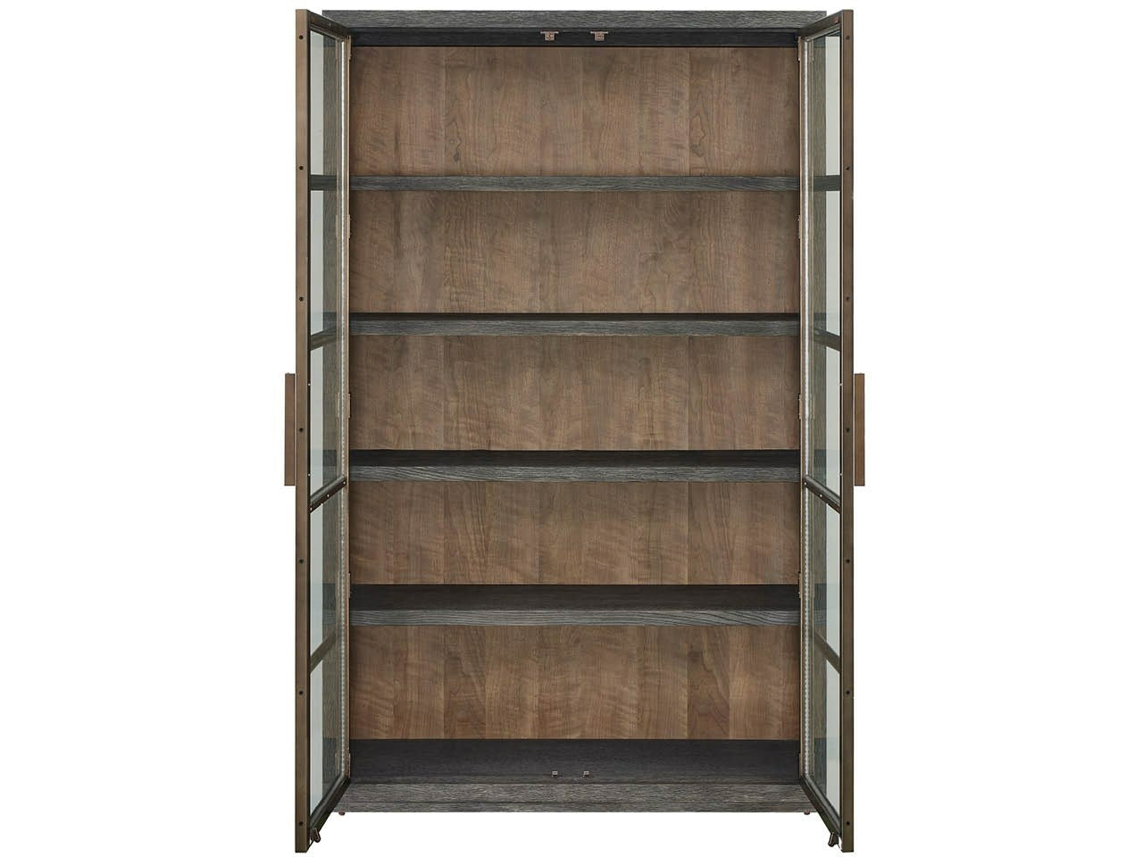 Modern Veil/Haze 50" Wide Display Cabinet
