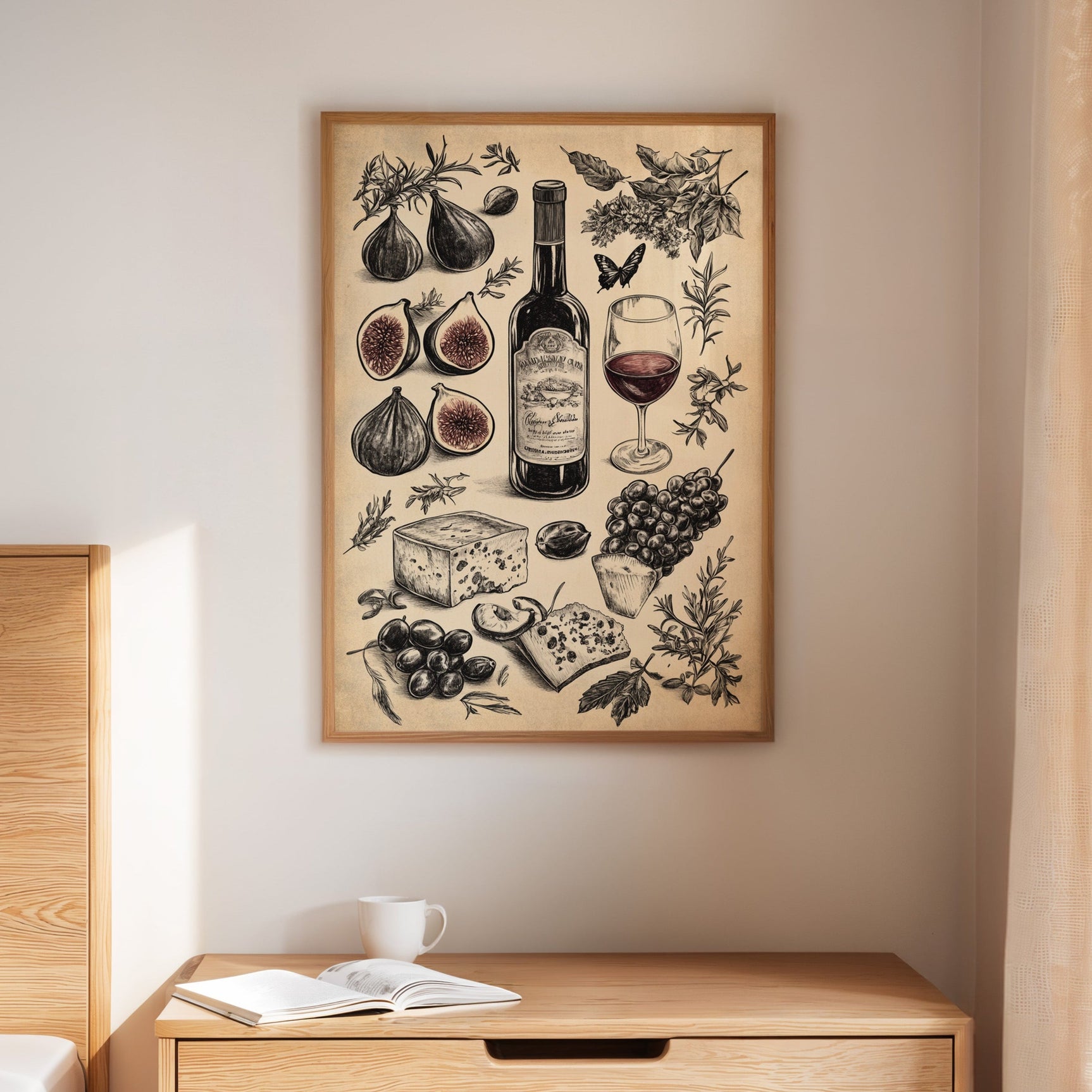 Vintage Vineyard Reverie