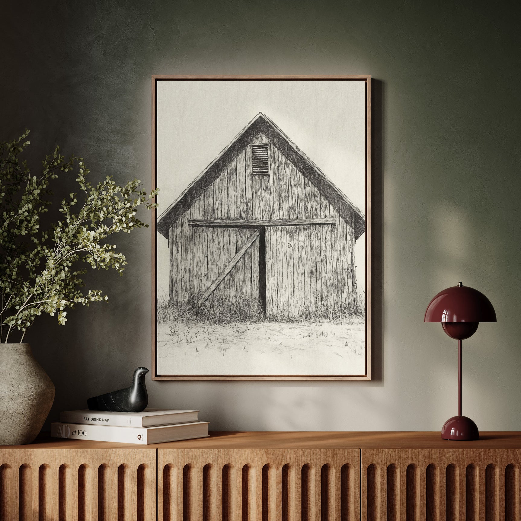 Rustic Echoes: Barn