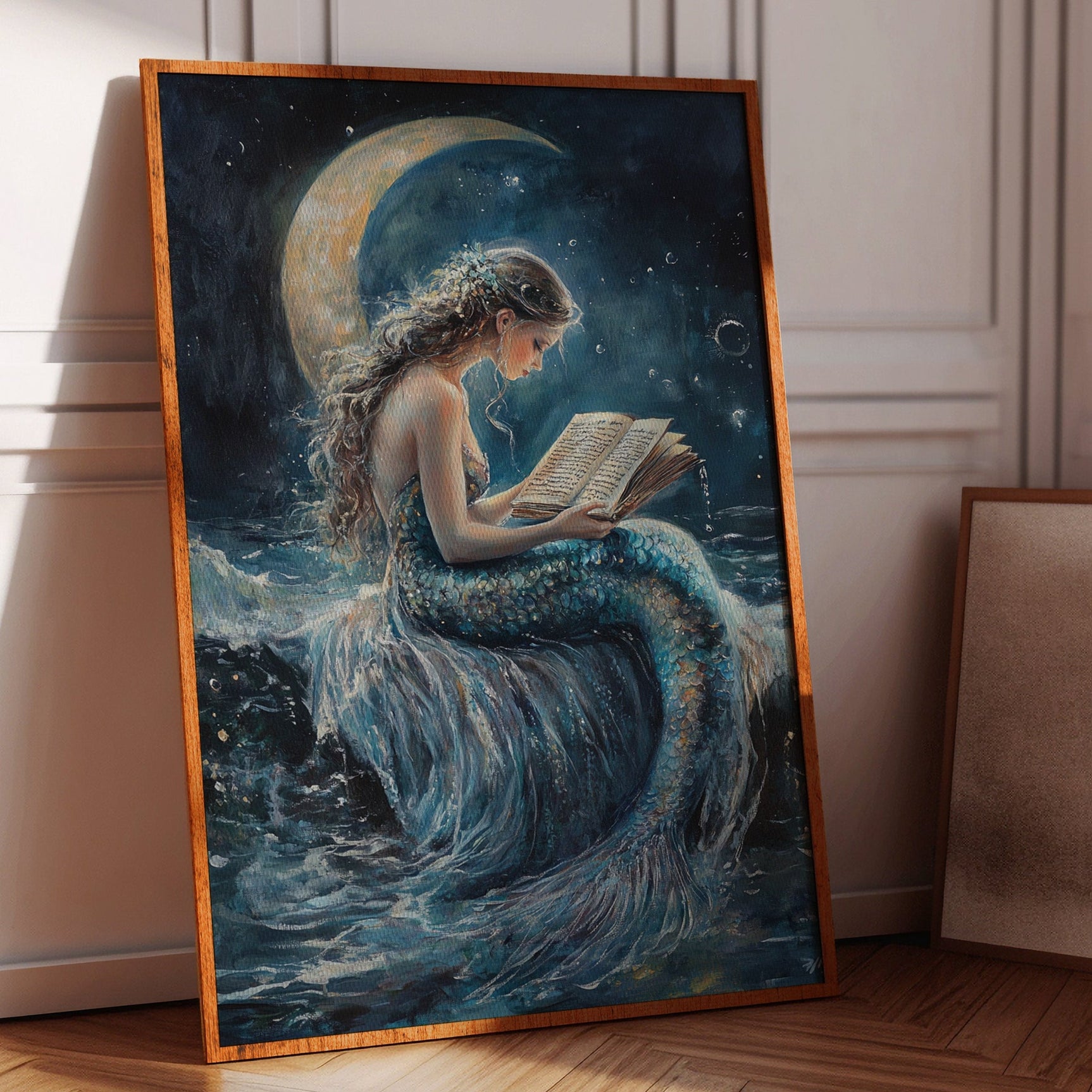 Moonlit Verses Beneath the Waves