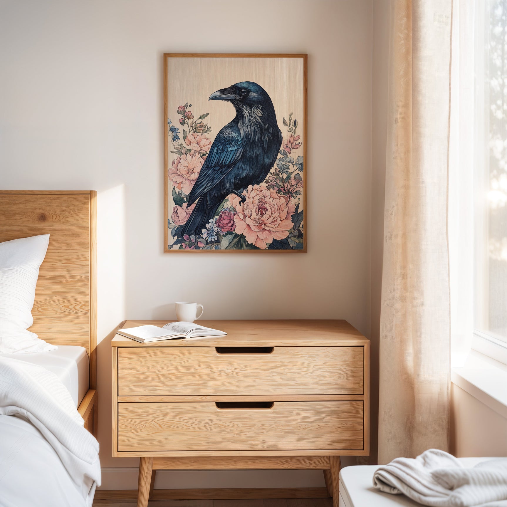 Nocturnal Blossom Raven