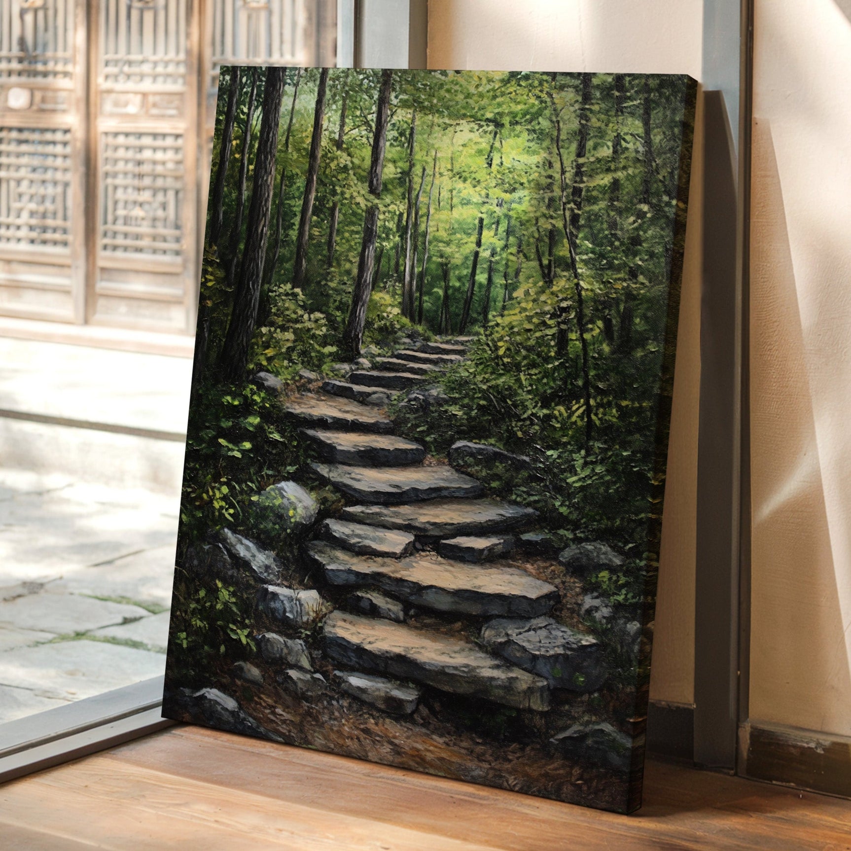Emerald Pathway Reverie