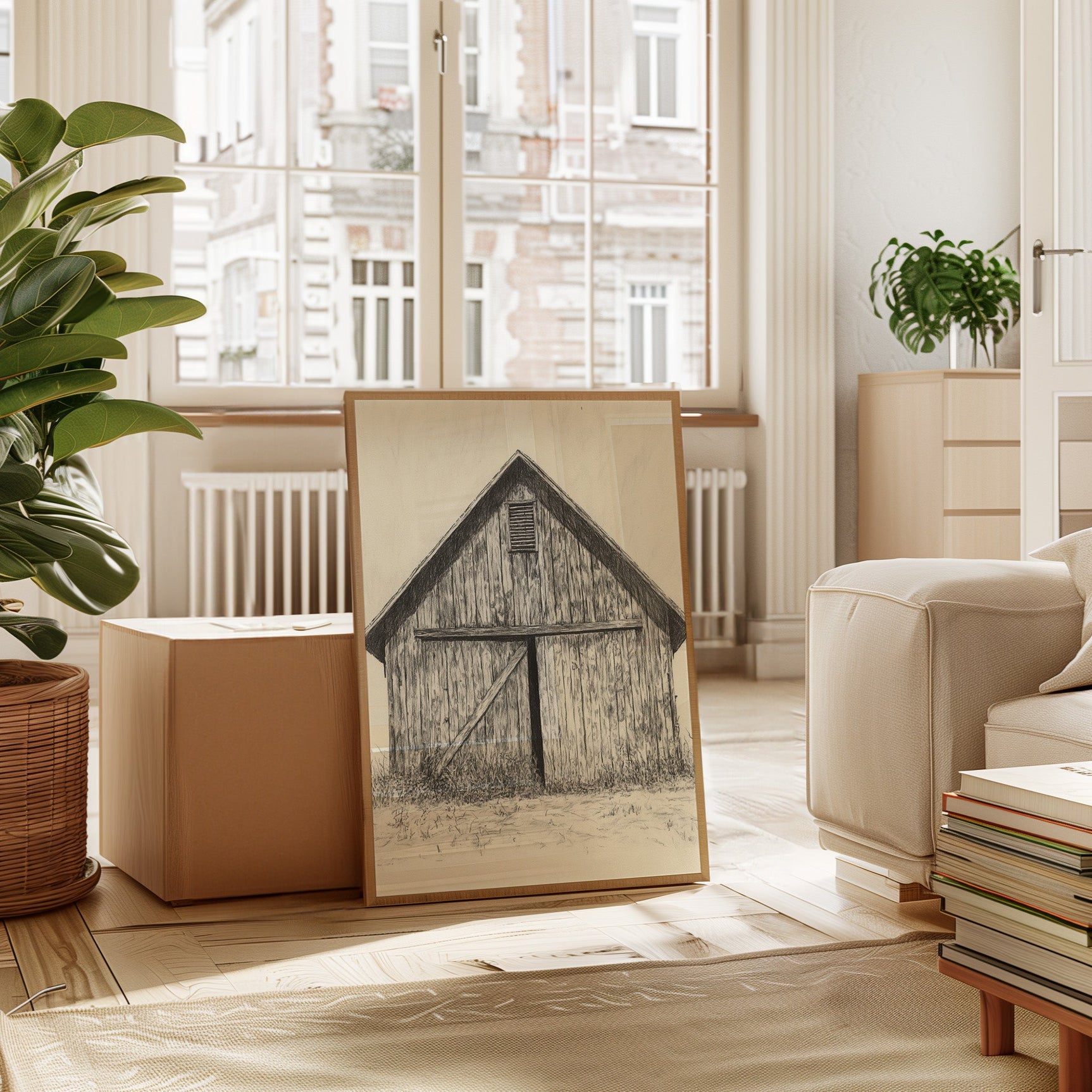 Rustic Echoes: Barn