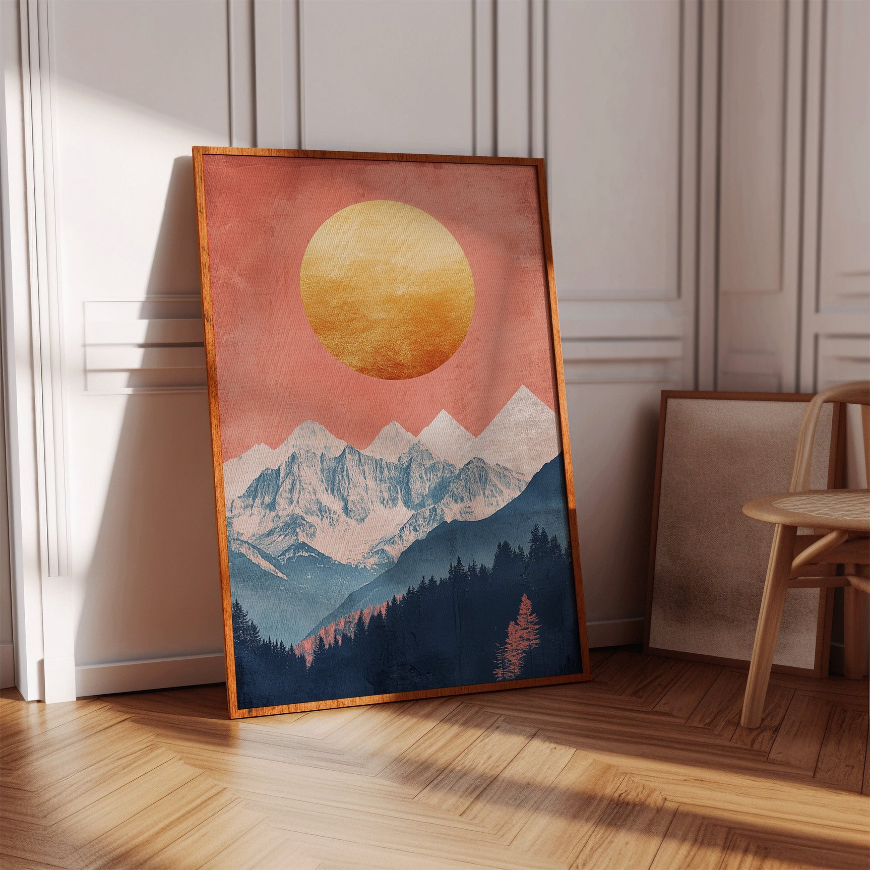 Sunlit Peaks Reverie