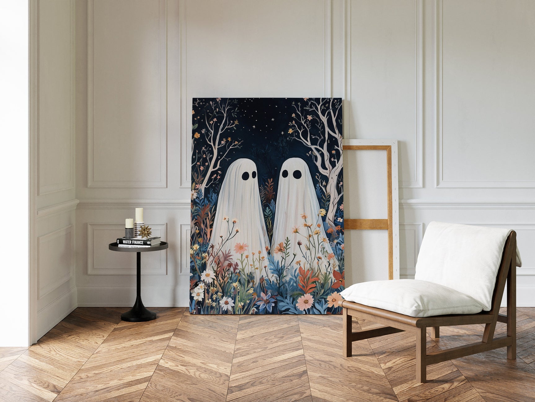 Whispers in the Moonlit Garden