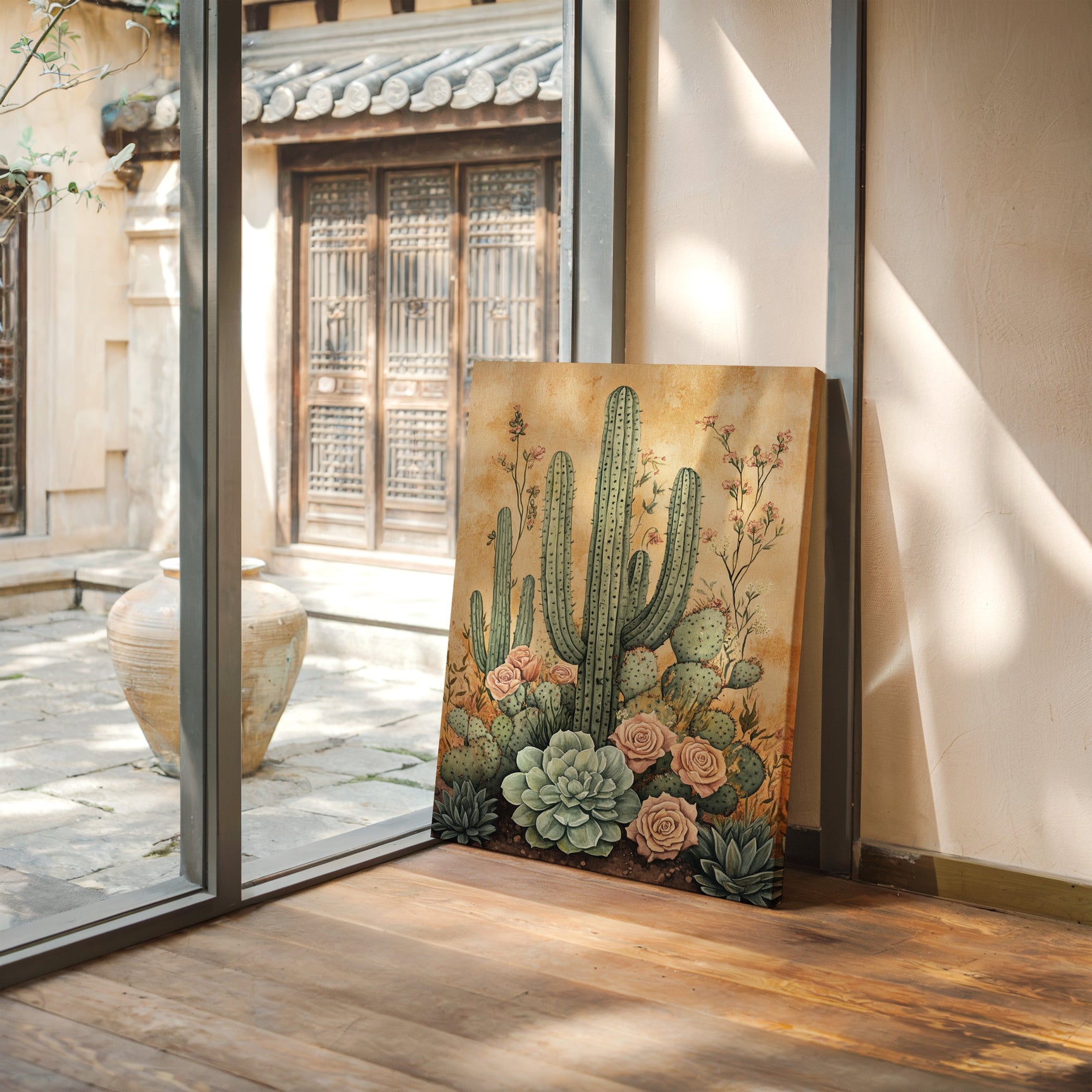 Rustic Desert Bloom
