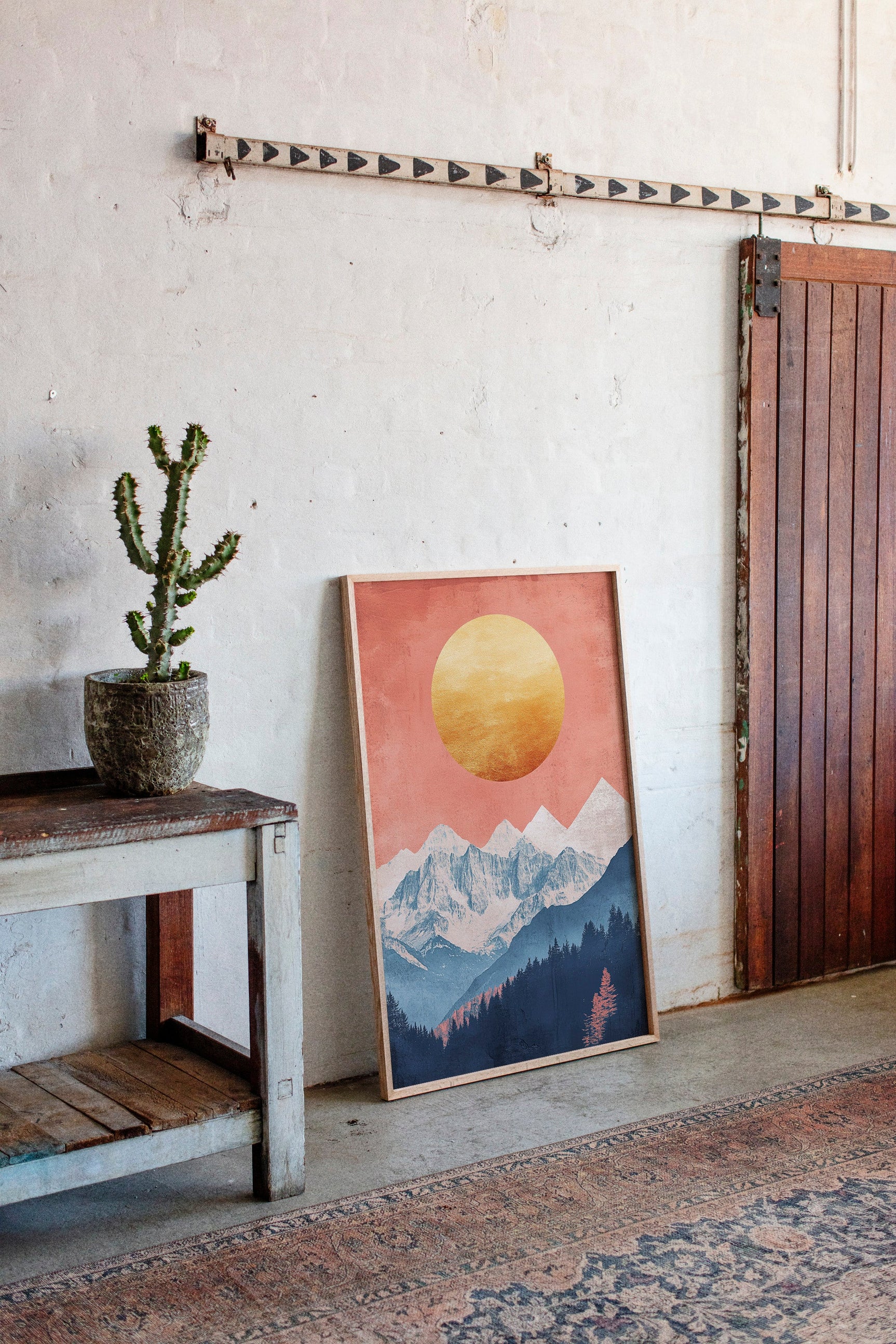 Sunlit Peaks Reverie