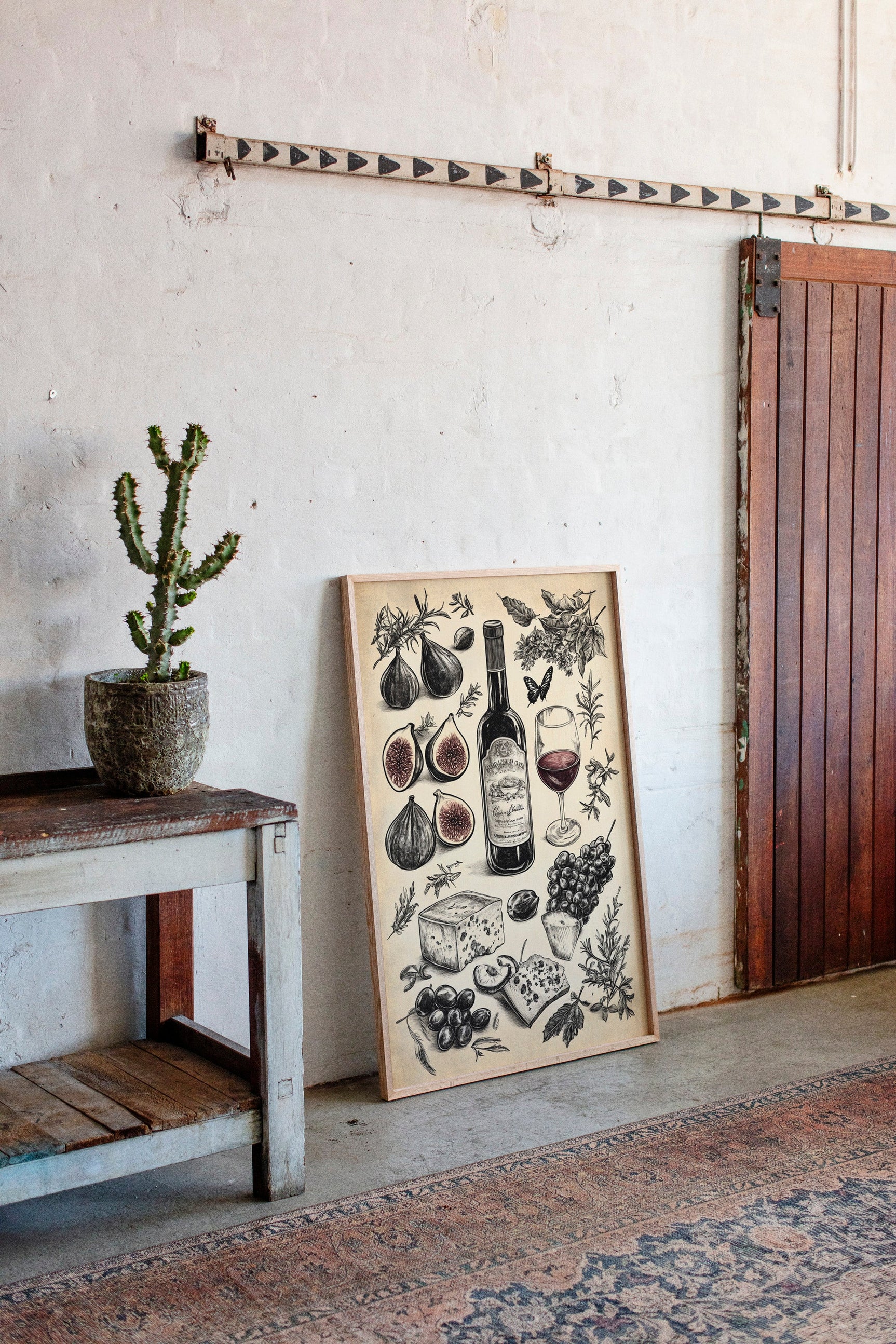 Vintage Vineyard Reverie