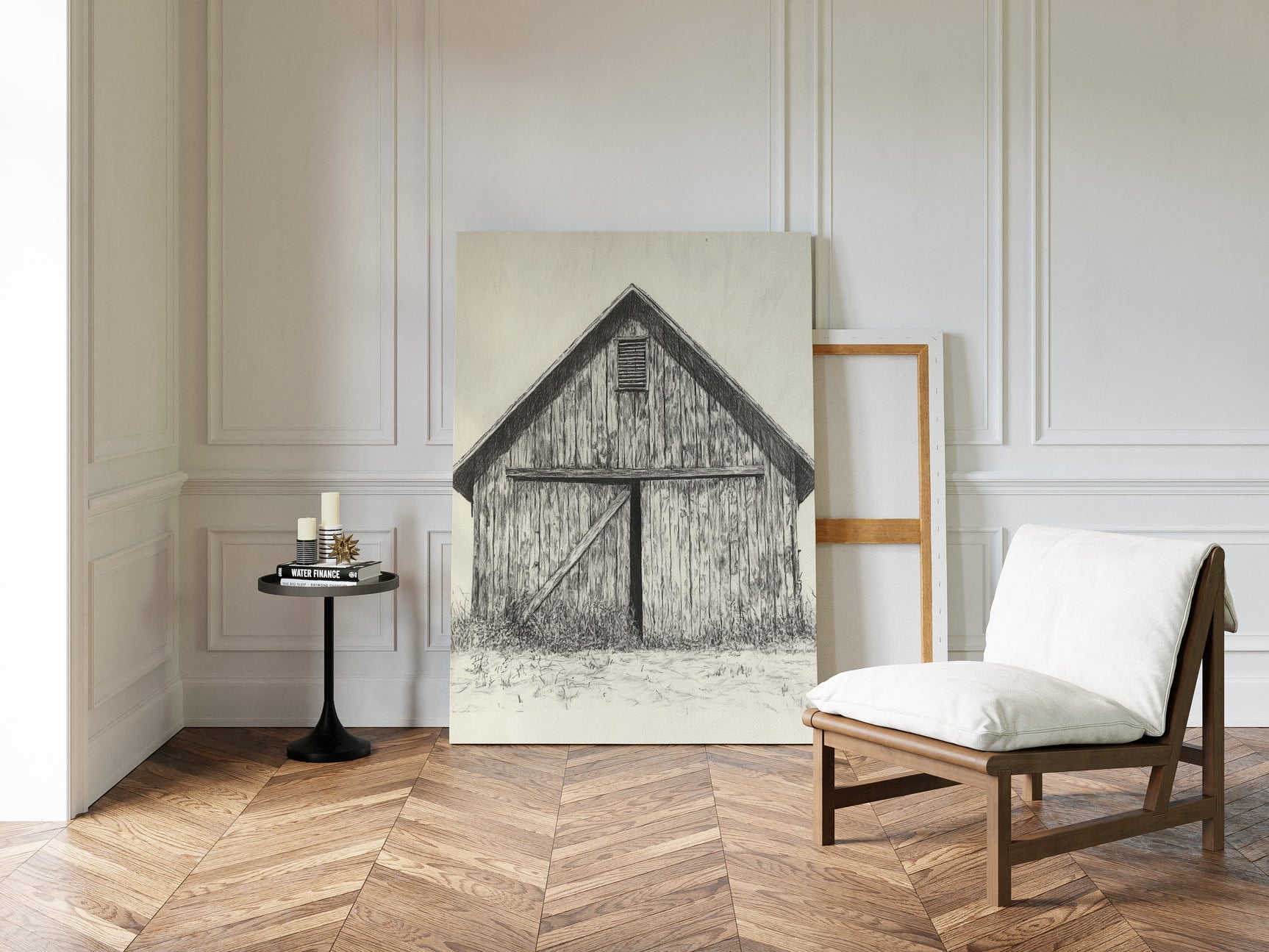 Rustic Echoes: Barn