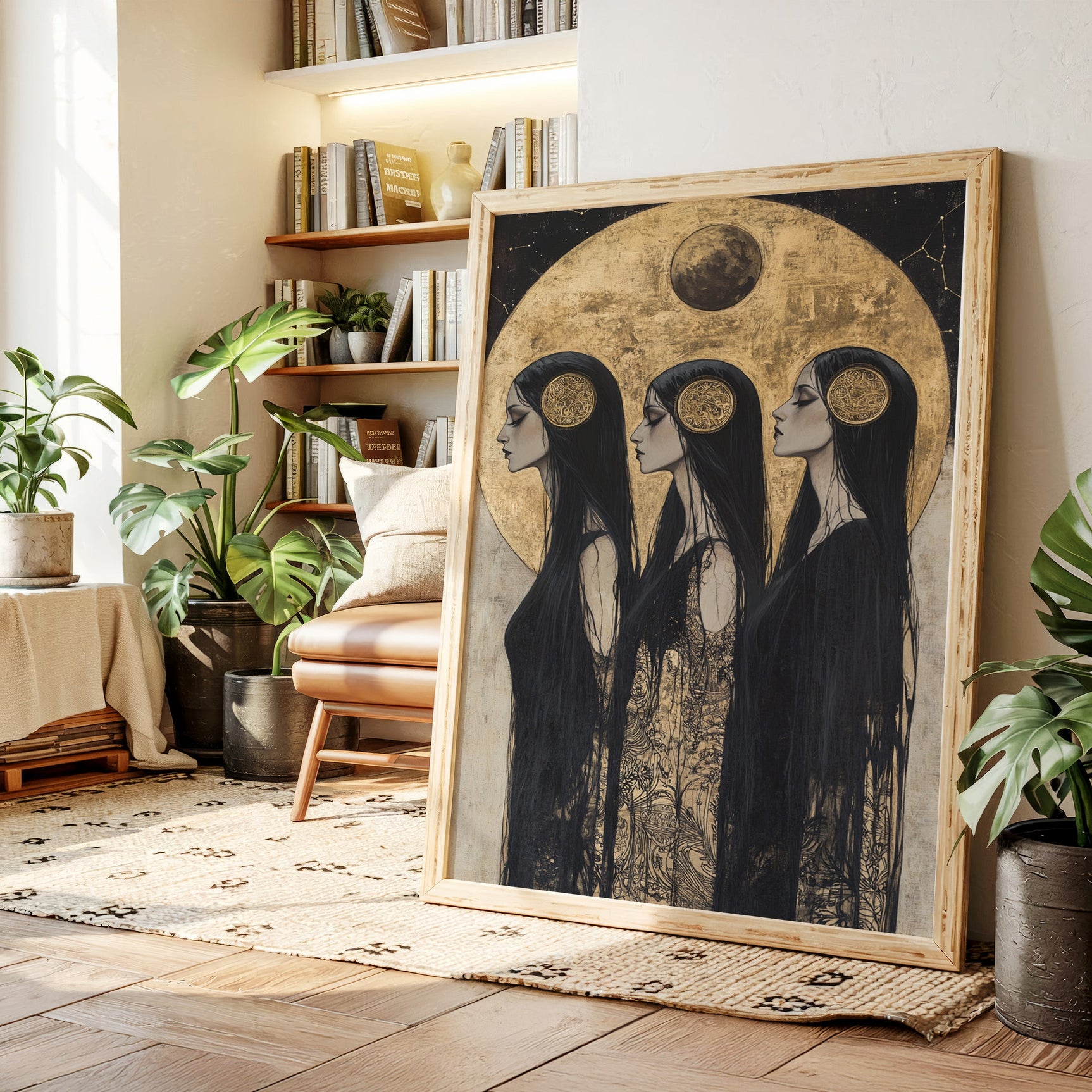 Lunar Echoes: Celestial Retrograde