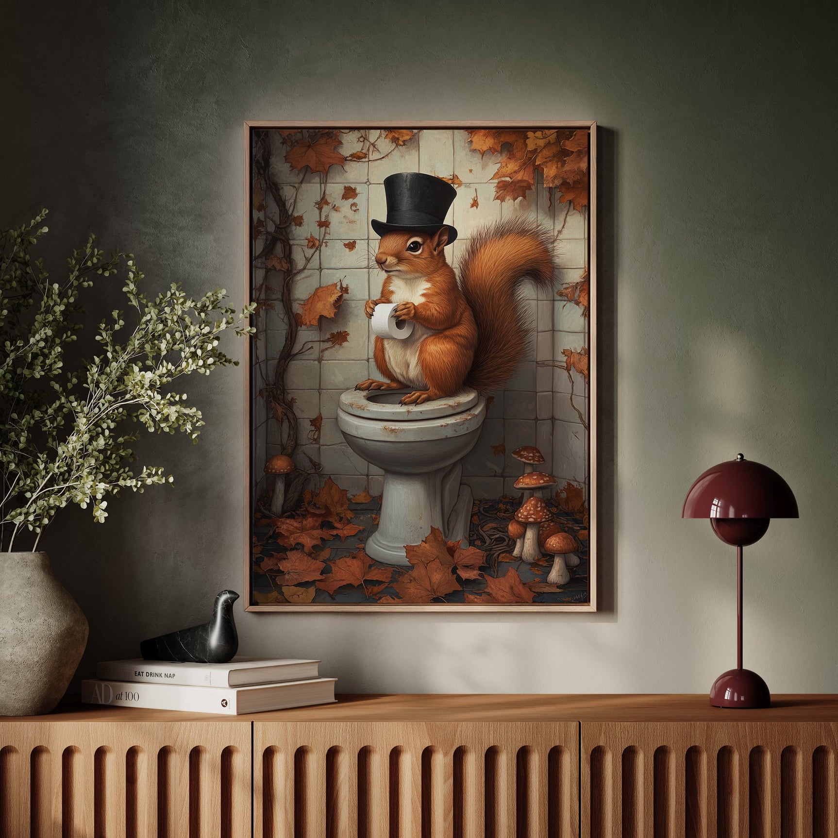 A Squirrel's Unexpected Interlude