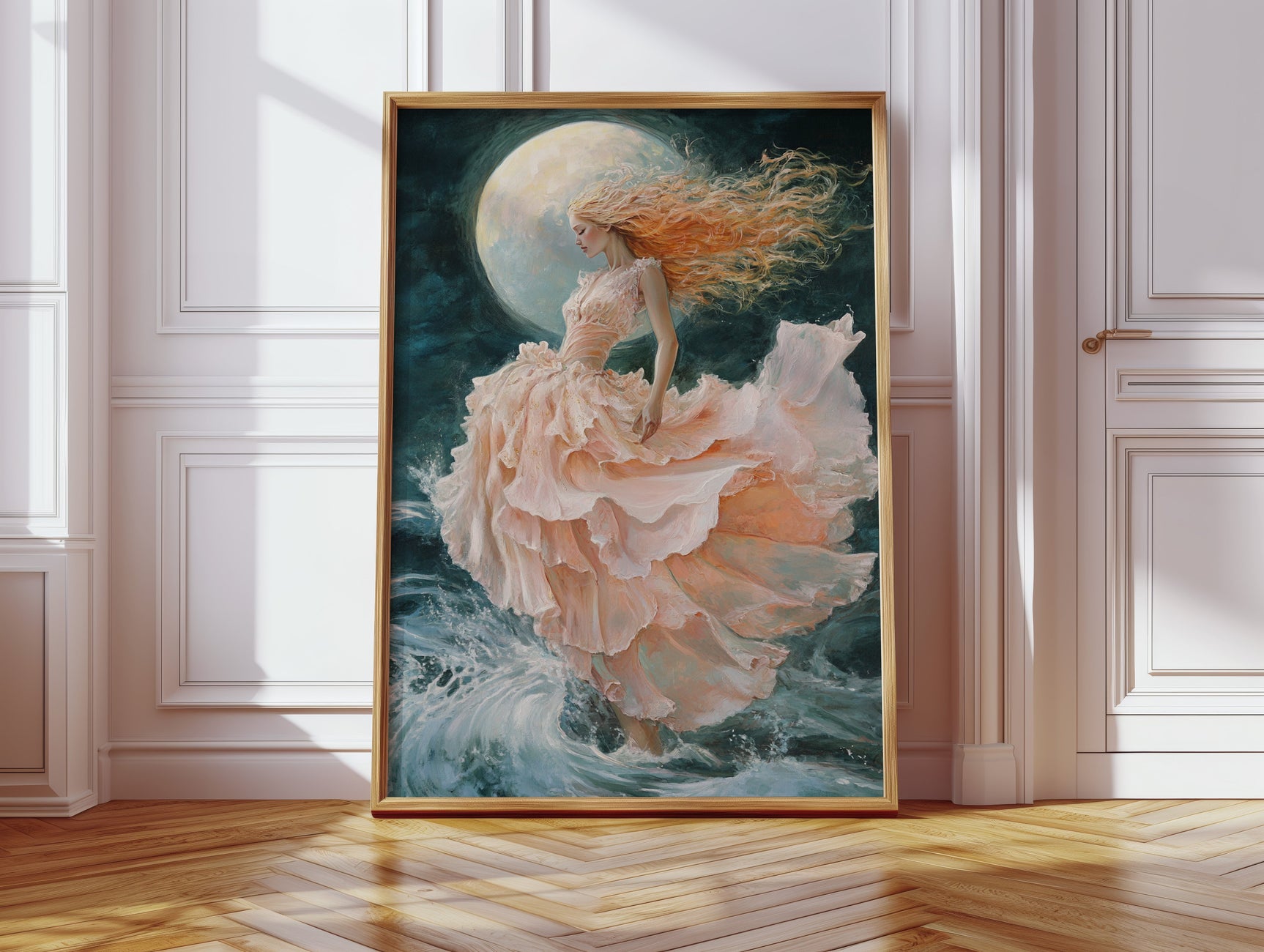 Moonlit Seraphic Waves