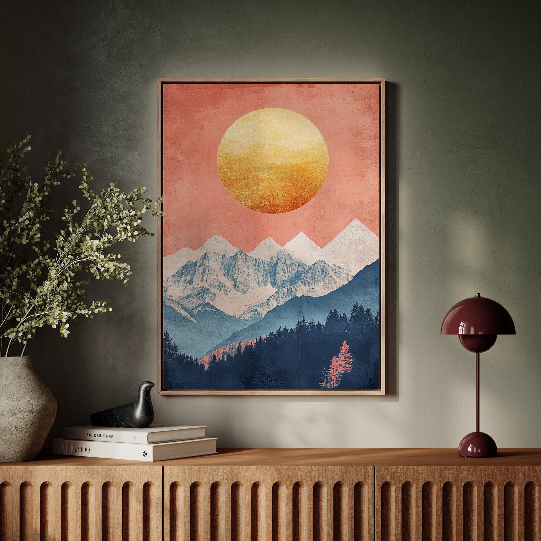 Sunlit Peaks Reverie