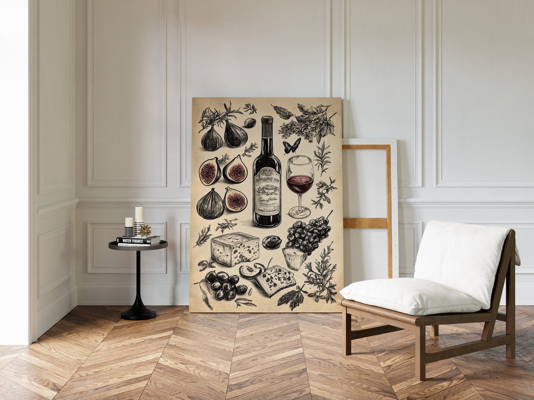 Vintage Vineyard Reverie