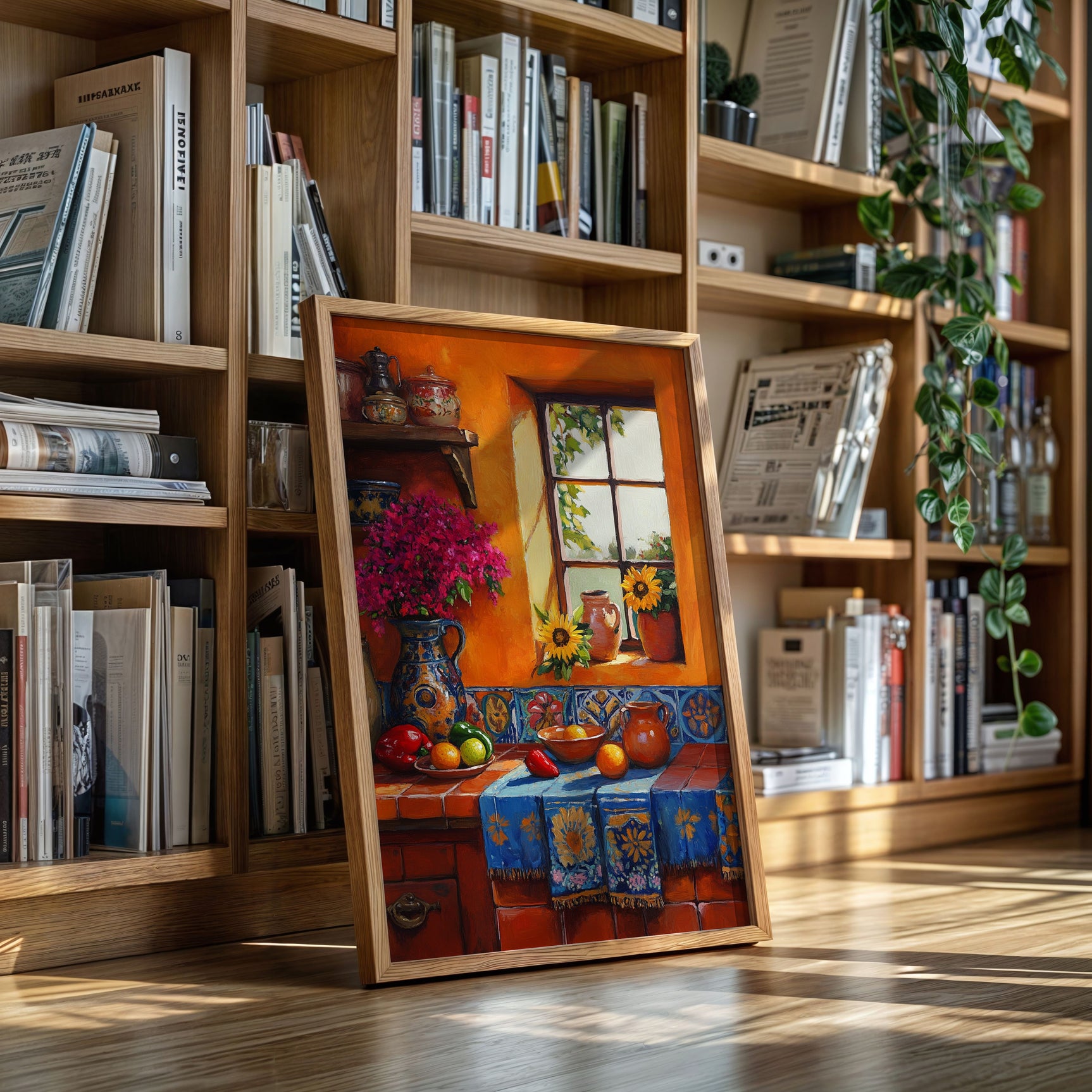 Sunlit Haven of Vibrance