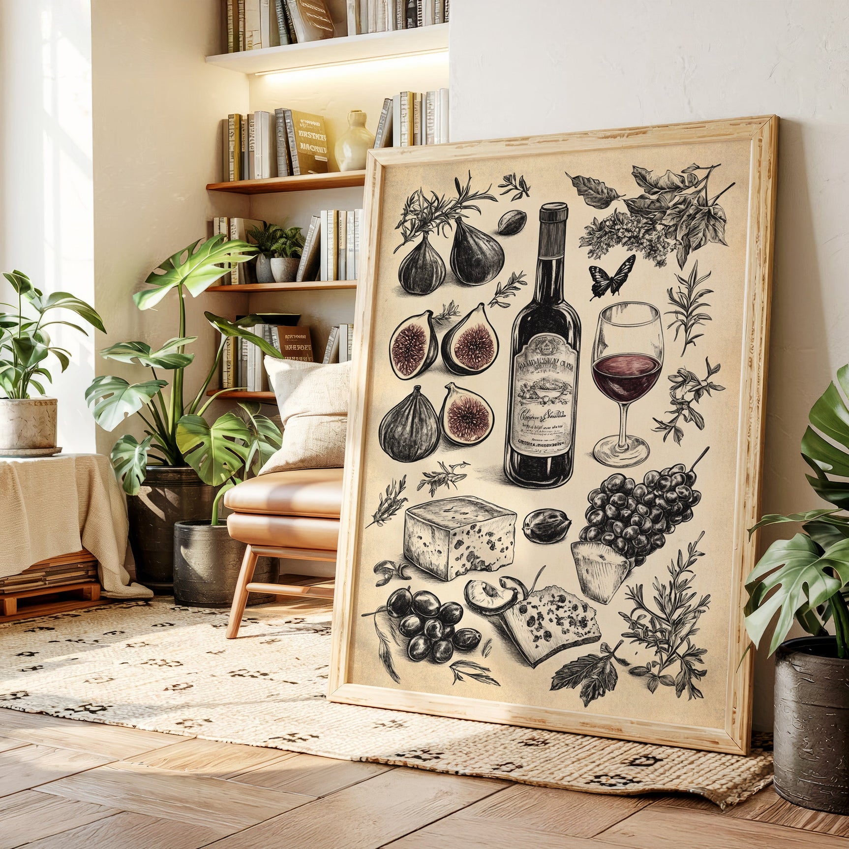 Vintage Vineyard Reverie